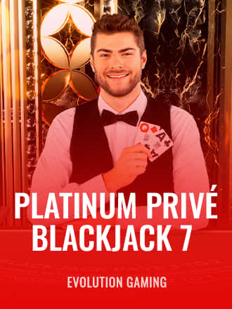 Platinum Privé Blackjack 7 game