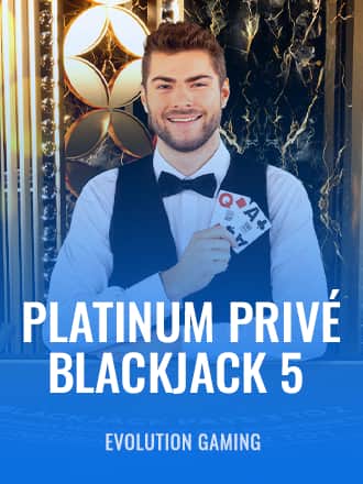 Platinum Privé Blackjack 5 game