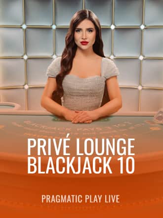 Privé Lounge Blackjack 10 game