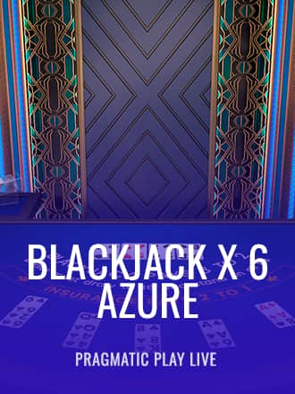 Blackjack X 6 - Azure game
