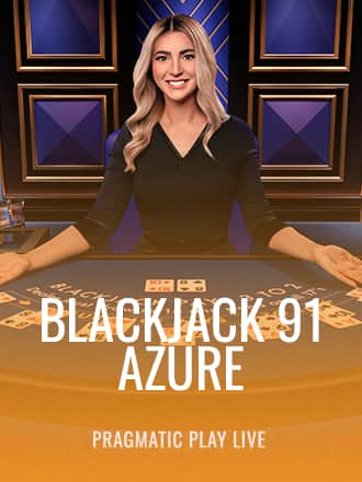 Blackjack 91 - Azure game