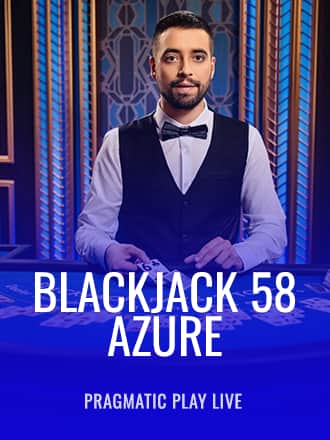 Blackjack 58 - Azure game