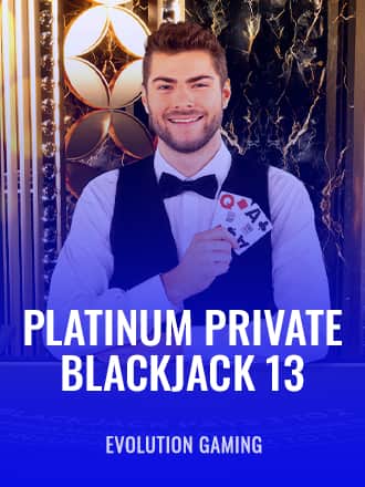Platinum Private Blackjack 13 game