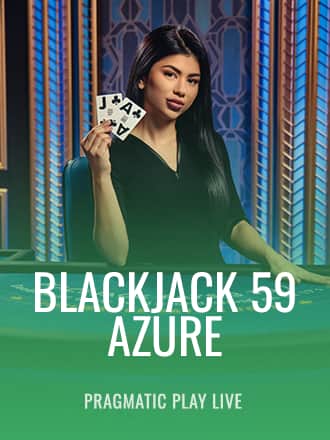 Blackjack 59 - Azure game