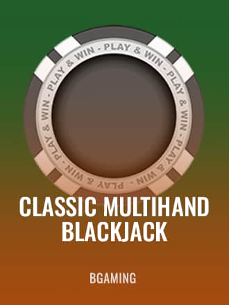 Classic Multihand Blackjack game