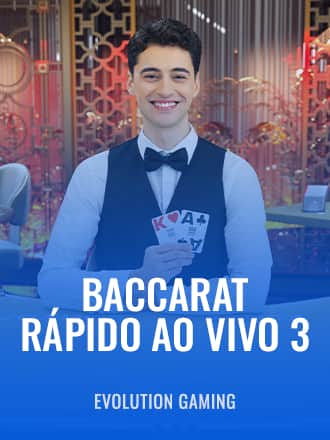 Baccarat Rápido ao Vivo 3 game