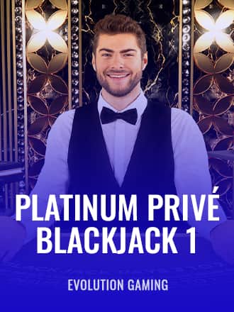 Platinum Privé Blackjack 1 game