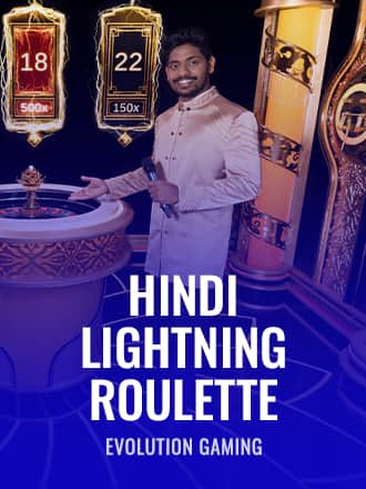 Hindi Lightning Roulette game