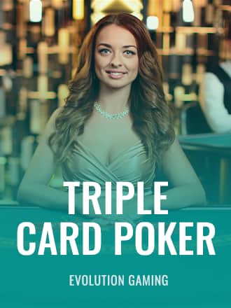 Triple Card Poker game
