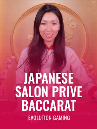 Japanese Salon Prive Baccarat game