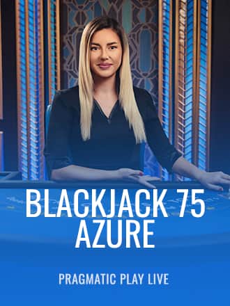 Blackjack 75 - Azure game
