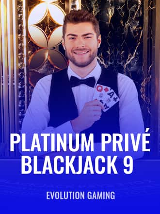 Platinum Privé Blackjack 9 game