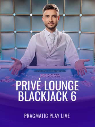 Privé Lounge Blackjack 6 game