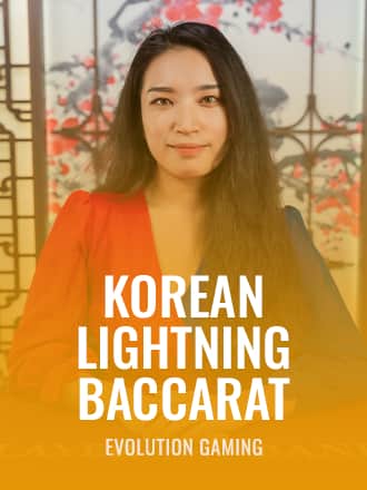 Korean Lightning Baccarat game
