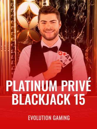 Platinum Private Blackjack 15 game