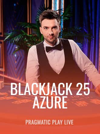 Blackjack 25 - Azure game