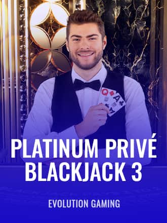 Platinum Privé Blackjack 3 game