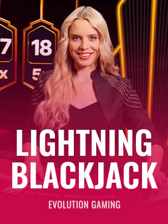 Lightning Blackjack game