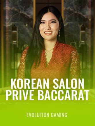 Korean Salon Prive Baccarat game