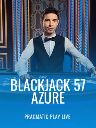 Blackjack 57 - Azure game