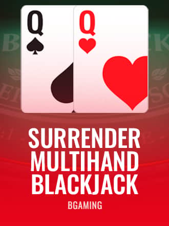 Surrender Multihand Blackjack game