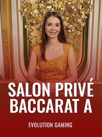 Salon Privé Baccarat A game
