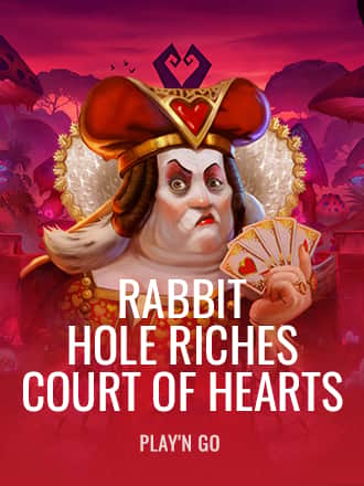 Rabbit Hole Riches - Court of Hearts game