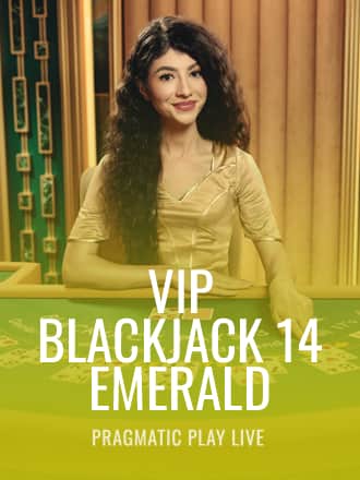 VIP Blackjack 14 - Emerald game