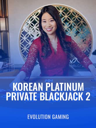 Korean Platinum Private Blackjack 2 game