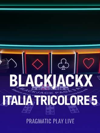 BlackjackX Italia Tricolore 5 game