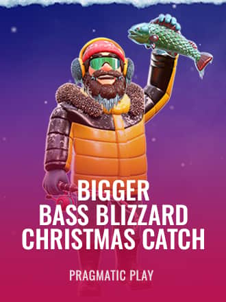 Bigger Bass Blizzard - Christmas Catch game