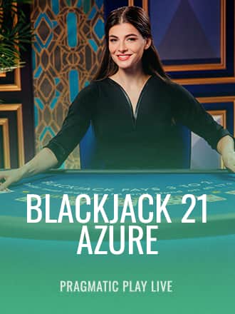 Blackjack 21 - Azure game